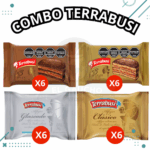 Combo Alfajor Terrabusi- 24un (6un cada variedad) (1.370kg)