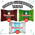 Combo Alfajor Guaymallen Triple - 18un (6un cada variedad) (1.260kg)