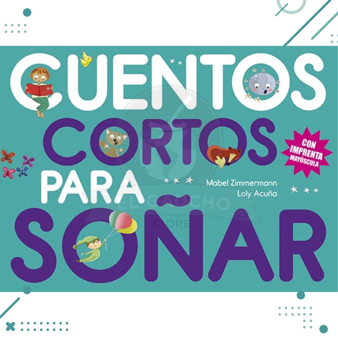 CUENTOS1.png Libro Cuentos Cortos Para Soñar 3 (TAPA TURQUESA) - Imagen 1