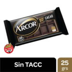Chocolatin Chocolate 50 % CACAO Arcor 15 un. x 25 g (375gr)