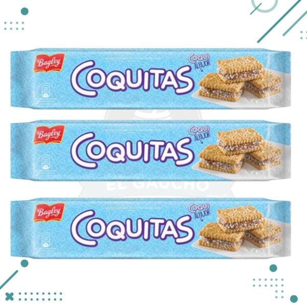 Galletitas Coquitas GRANDES (260gr.) (Por 3u.) (780gr.)