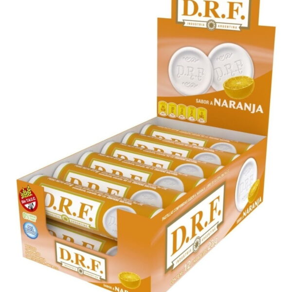 Pastilla Drf NARANJA (23gr) (Pack X12un) (276gr)