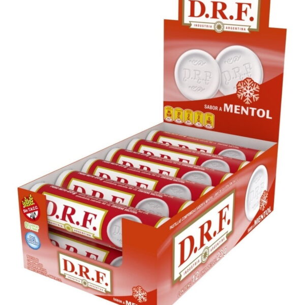 Pastilla Drf MENTOL (23gr) (Pack X12un) (276gr)