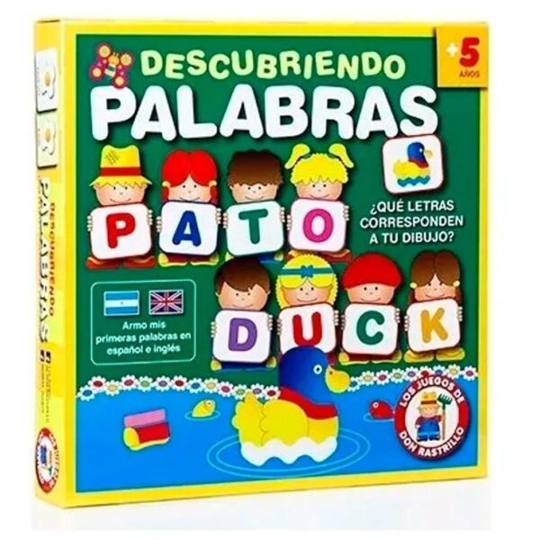 Juego Descubriendo Palabras Niños (400gr)