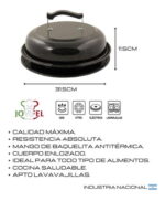 Parrigas Parrilla Circular Enlozada (31cm) Para Hornalla - Imagen 3