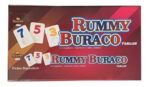 Juego Rummy Burako, Juego De Mesa Familiar (900gr)