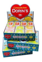 Corazoncitos Dorins LIMON Caja X1unid (25gr) - Imagen 2