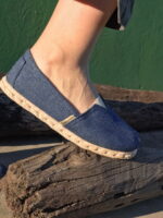 Alpargatas reforzadas, Color JEAN Premium PAMPERO - Imagen 4