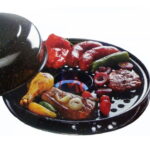 Parrigas Parrilla Circular Enlozada (31cm) Para Hornalla - Imagen 2