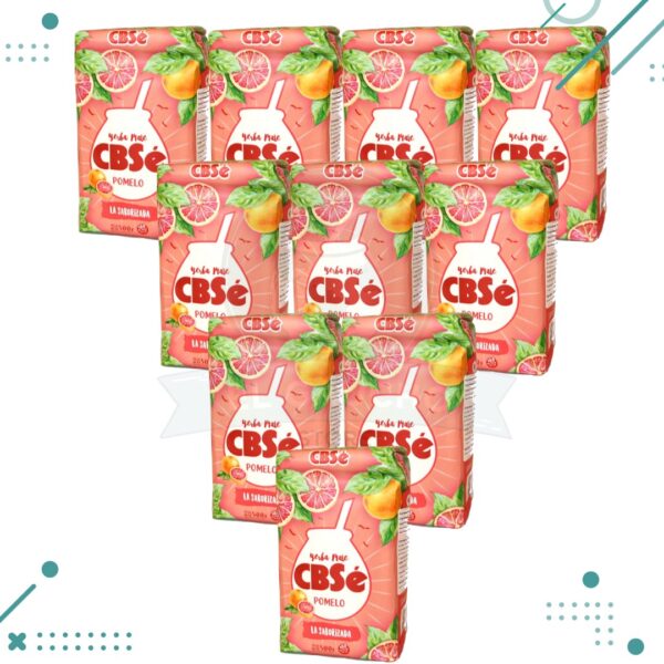 Yerba Mate Cbse POMELO (500gr) (pack 10) (5kg)