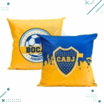 FUNDAS DE ALMOHADONES BOCA JUNIORS (MODELO 2)