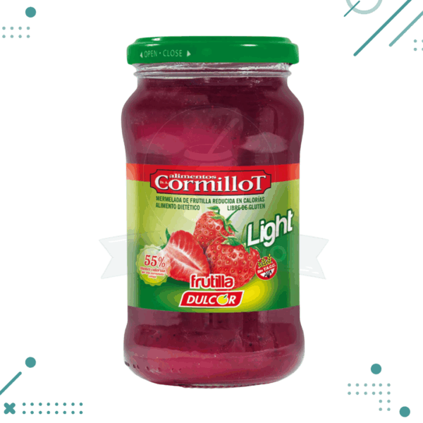 Dr. Cormillot Mermelada Frutilla Light Dulcor 390gr