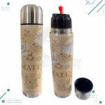 Set Matero NORDICO-BEIGE (termo-mate y bombilla-yerbera-azucarera-bolso matero) - Imagen 4