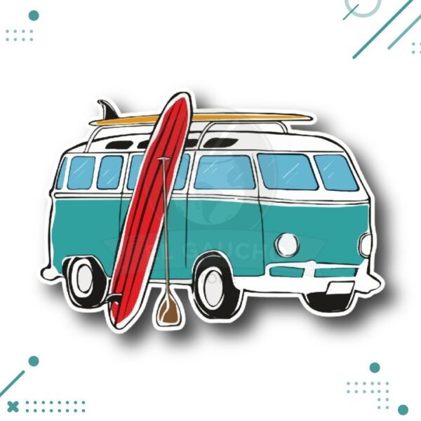 Sticker Camioneta Playera