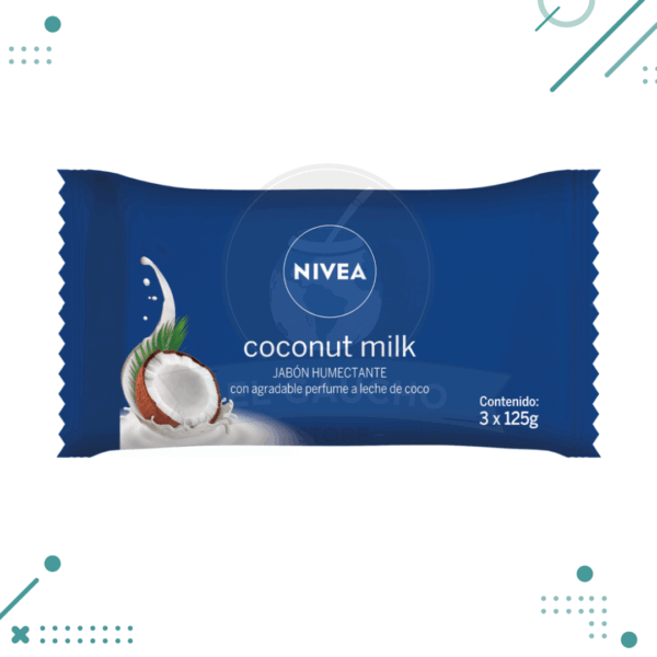 Jabon NIVEA coconut milk x 3u (125g)
