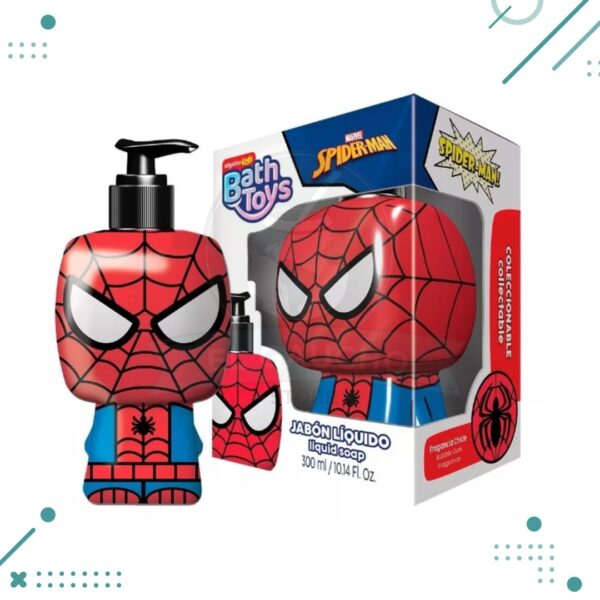 Jabón liquido infantil SPIDERMAN (300ml.)