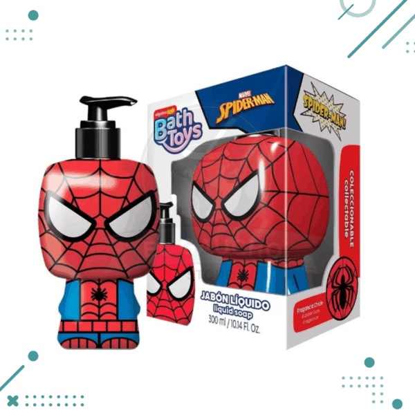 Jabón liquido infantil SPIDERMAN (300ml.)