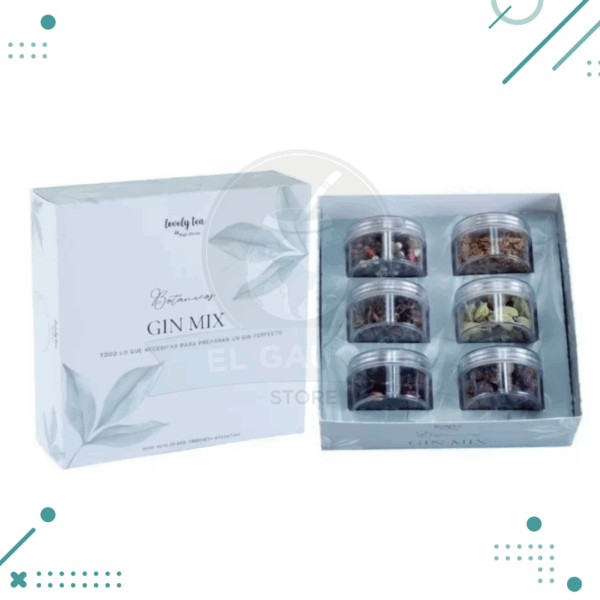 Gin Mix Botánicos Para Gin Tonic Caja X6 90gr