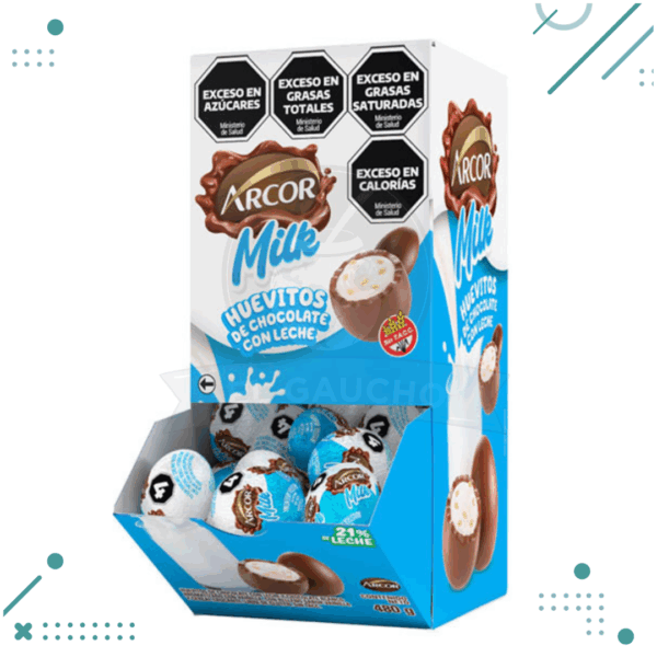 Huevitos Arcor Milk (60un. x 8g)(480g)