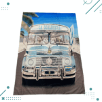 Toallon Playero Argentina SCALONETA (70x150)