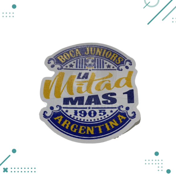 Sticker Boca Juniors - La Mitad Mas 1