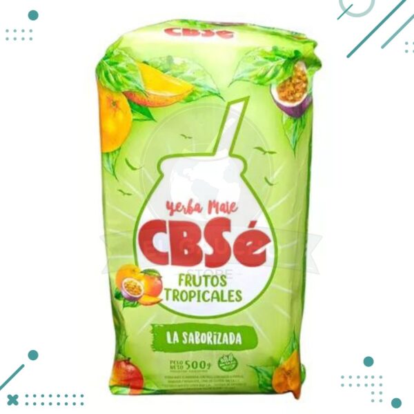 Yerba Cbse Frutos Tropicales 500 Grs