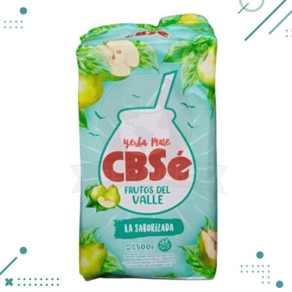 Yerba Cbse Frutos Del Valle 500 Grs