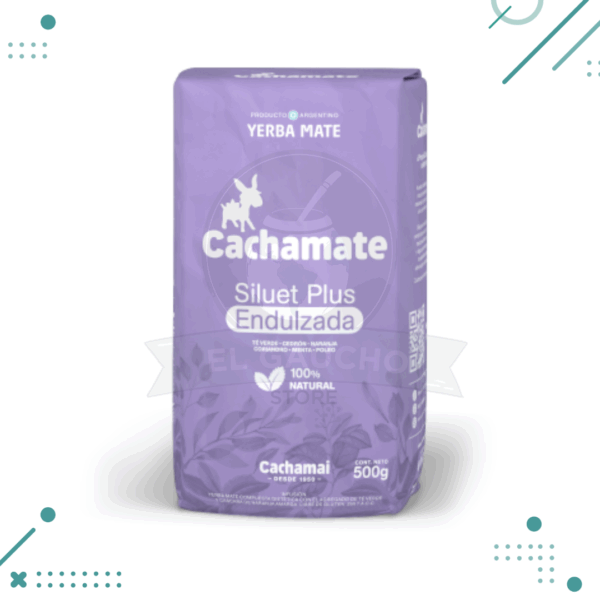 Yerba Mate Cachamate SILUET PLUS ENDULZADA 500gr