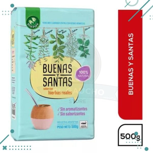 Yerba Mate Buenas Y Santas 500gr