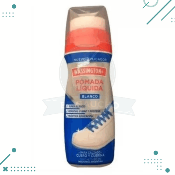 Pomada Liquida color blanco Wassington X60cc