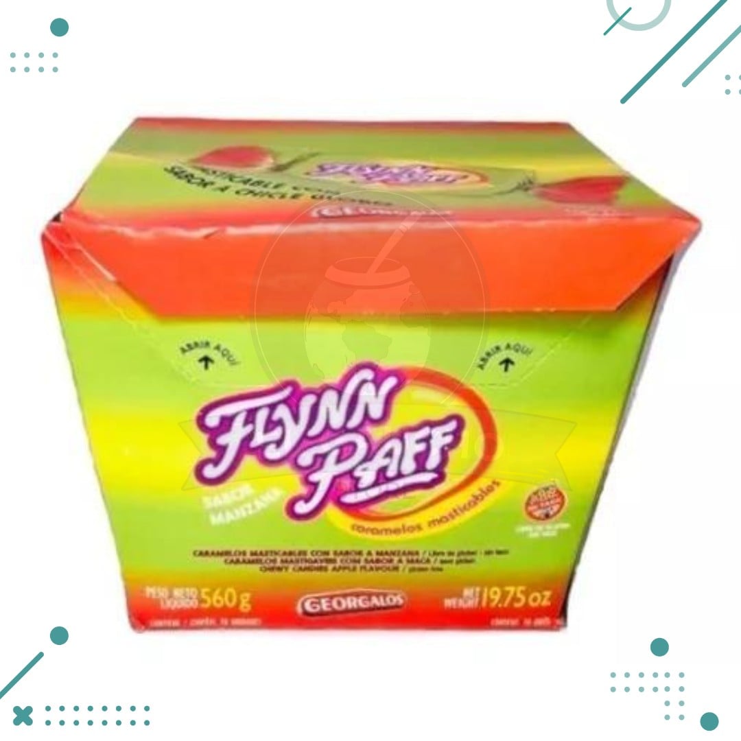 Diseno-sin-titulo-2023-05-24T174050.156.png Caramelos Flynn Paff Manzana (Caja 560gr.) - Imagen 1