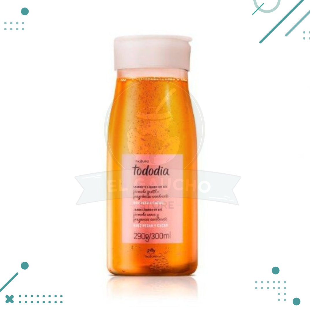 Diseno-sin-titulo-2023-05-29T184436.436.png Jabon Liquido Nuez Pecan Y Cacao Natura Tododia 300ml - Imagen 1