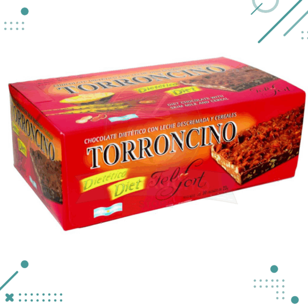 Torroncino Dietetico Diet, Caja 30un (690gr)