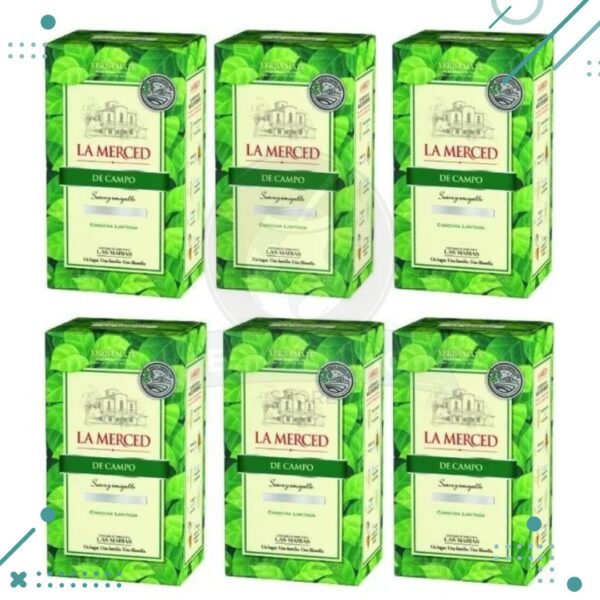 Yerba Mate La Merced , De Campo (500gr) (pack x 6un) (3kg)