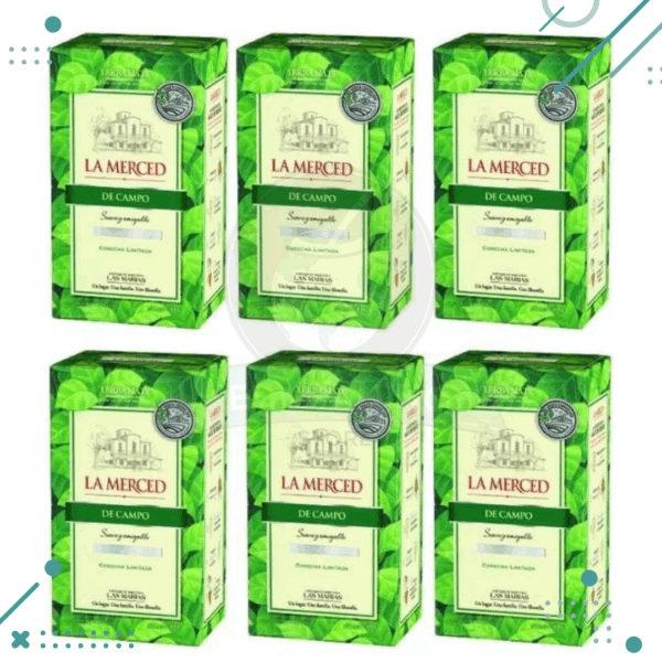 Yerba Mate La Merced , De Campo (500gr) (pack x 6un) (3kg)