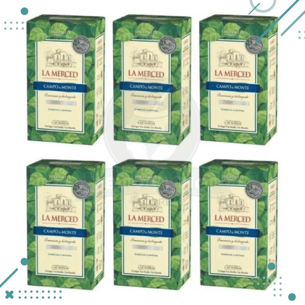 Yerba Mate La Merced , Campo Y Monte (500gr) (pack x 6un) (3kg)
