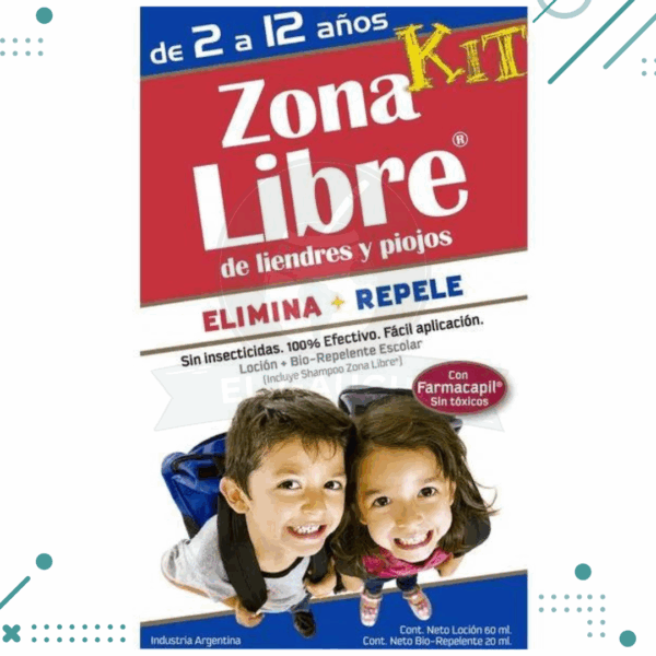 Zona Libre Kit Loción x 60 ml y Bio Repelente en Spray x 20 ml