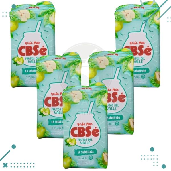 Yerba Cbse Frutos Del Valle (500gr) (pack 5 un) (2.5kg)