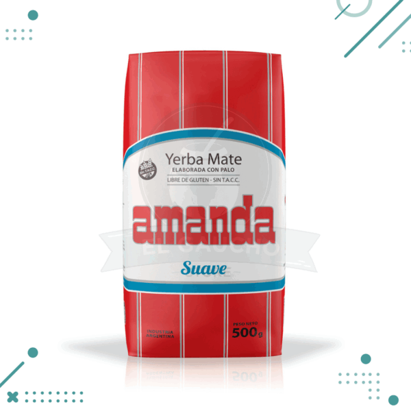 Yerba Mate Amanda SUAVE (500gr.)
