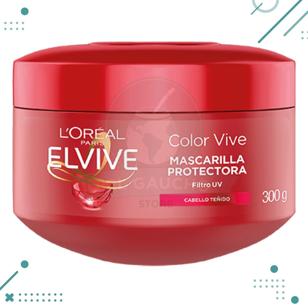 Diseno-sin-titulo-2023-08-15T183042.479.png Mascarilla para el pelo teñido - Elvive Color Vive | L'Oréal Paris Argentina x300gr - Imagen 1