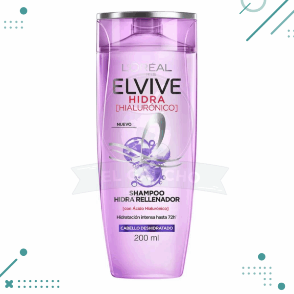 Shampoo Elvive Hidra Hialurónico x 200 ml