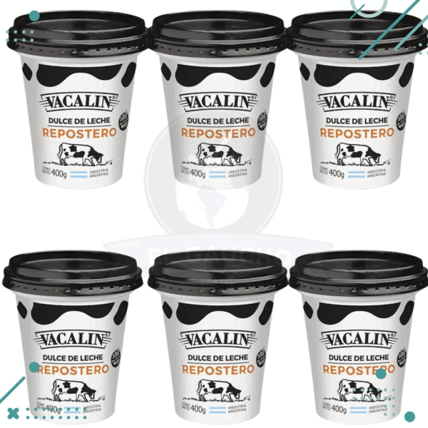 Dulce de Leche Vacalin Repostero x (400gr) (Pack 6un) (2.4 kg)