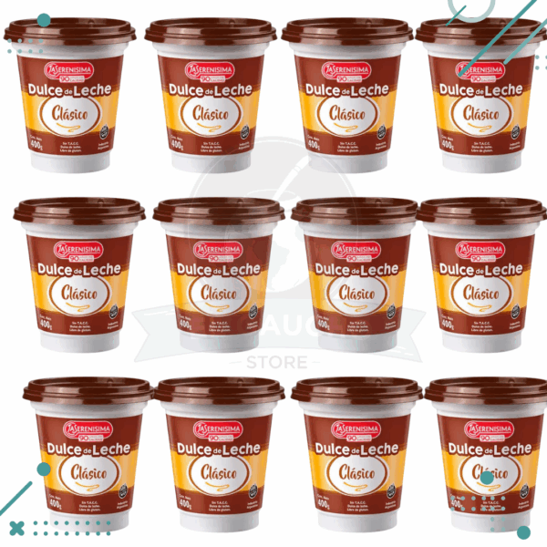 Dulce de Leche La Serenisima Clasico x (400gr) (Pack 12un) (4.8 kg)