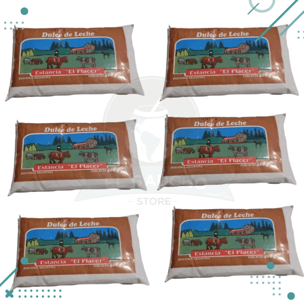 Dulce de Leche Estancia del Placer Original x (400gr) (Pack 6un) (2.4 kg)