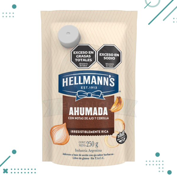 Mayonesa Hellmanns AHUMADA 250 gr