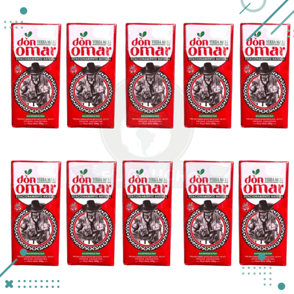Yerba Mate Don Omar (500gr) (pack 10) (5kg)
