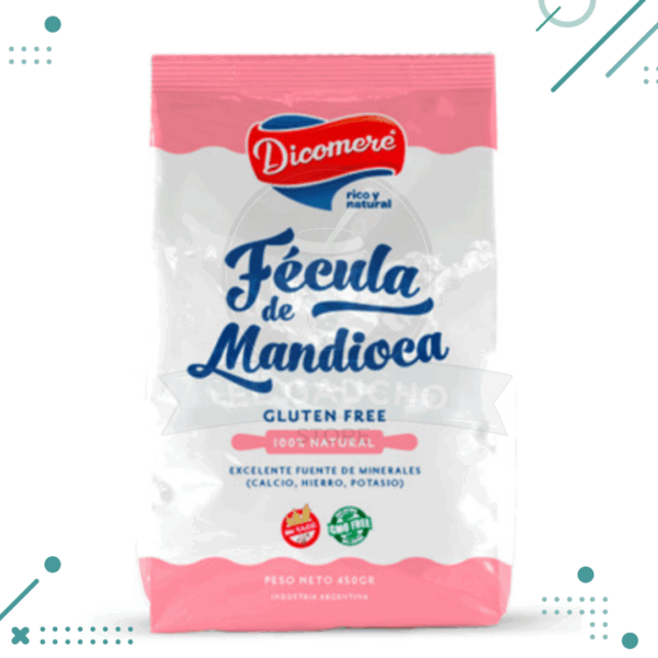 Fécula De Mandioca Dicomere X 450g