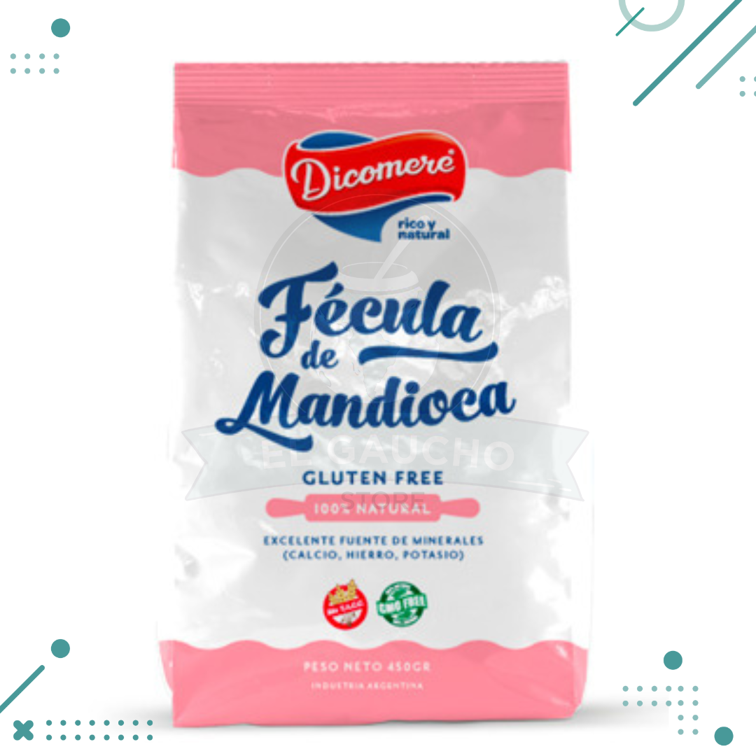 Diseno-sin-titulo-2023-08-29T194302.613.png Fécula De Mandioca Dicomere X 450g - Imagen 1