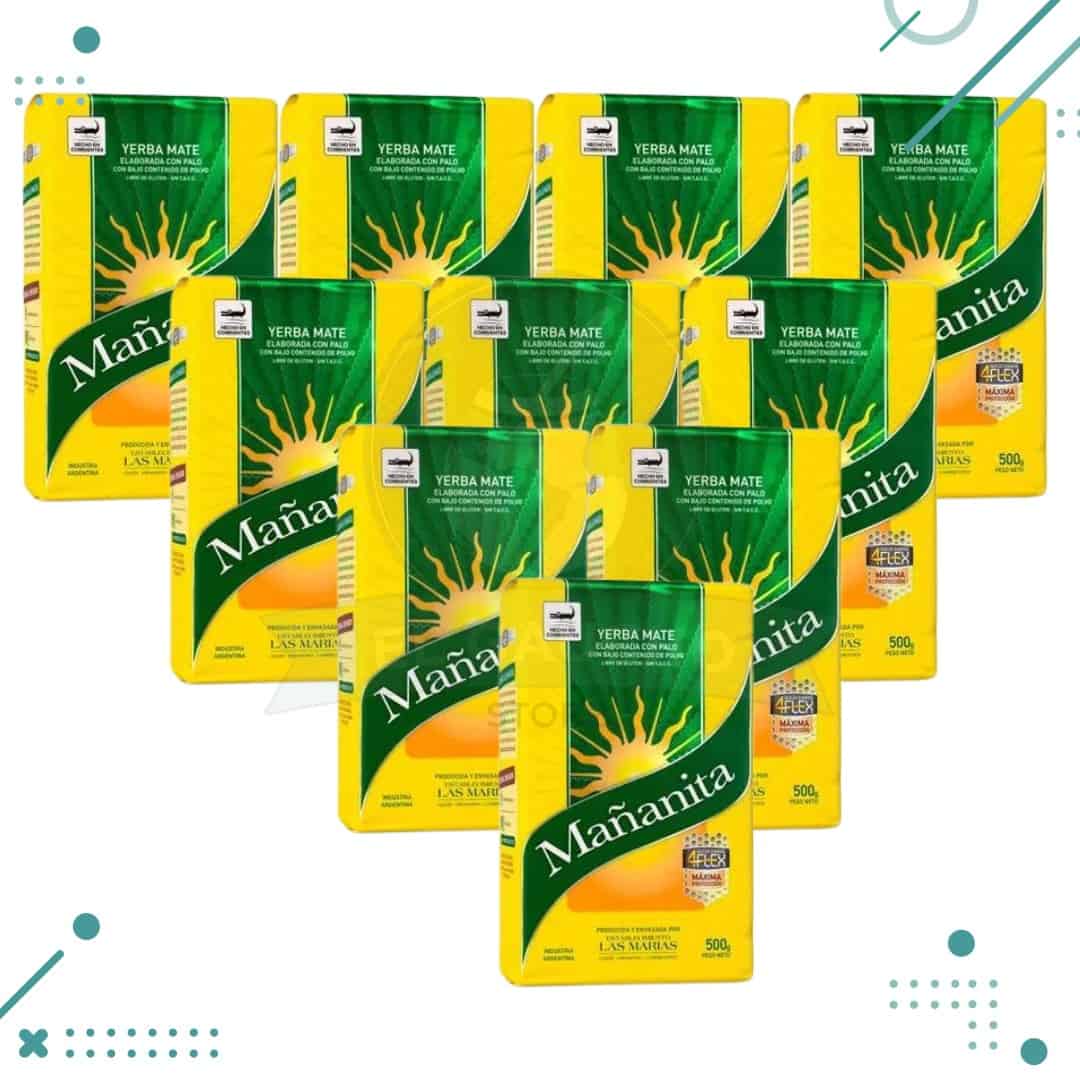 Diseno-sin-titulo-2023-08-30T181932.652.png Yerba Mate Mañanita (500gr.) (pack 10) (5kg) - Imagen 1