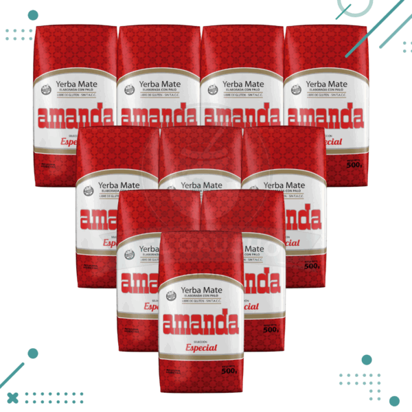 Yerba Mate Amanda Especial (500gr.) (pack 10) (5kg)